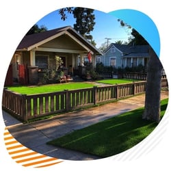 front backyard artificial grass for sale in Wasco