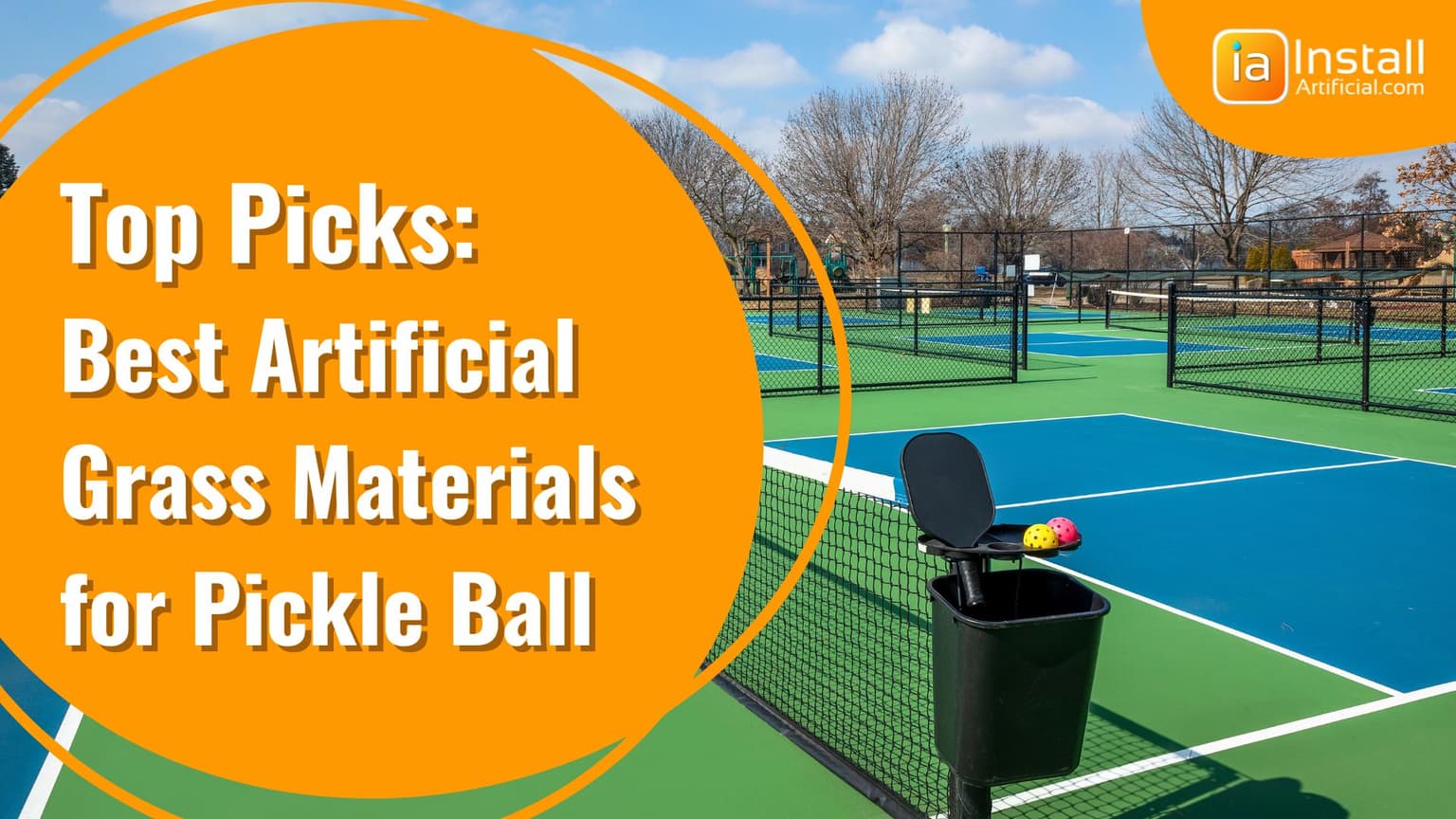 Top Picks: Best Artificial Grass Materials for Pickle Ball Courts